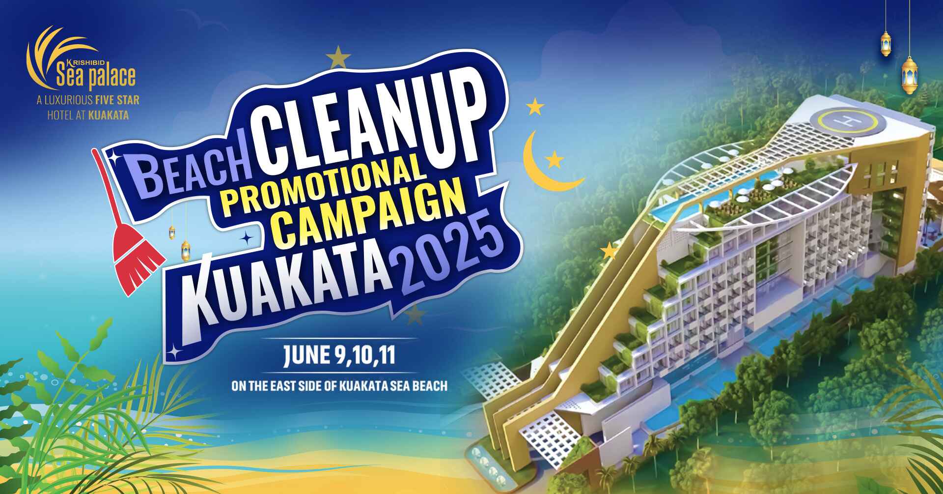 BEACH CLEANUP PROMOTIONAL CAMPAIGN KUAKATA 2025