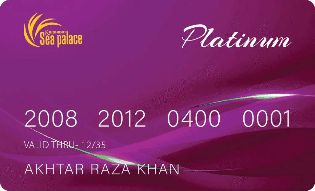 Platinum Membership Card